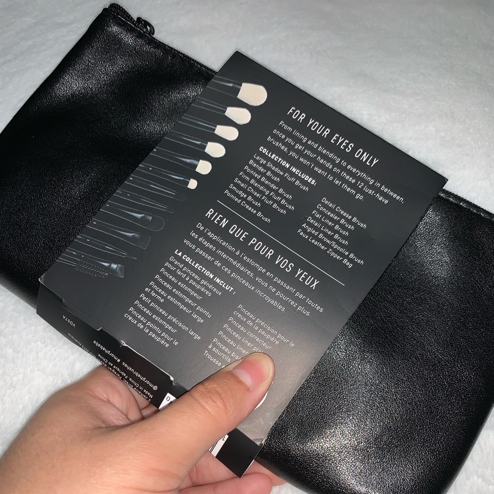 Morphe 12pc eye brush collection + Bag - Picture 4 of 4